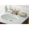 image:imageKingston Brass KB2624 Naples 4Inch Centerset Lavatory Faucet Polished Chrome and Polished BrassPolished Brass