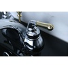 image:imageKingston Brass KB2624 Naples 4Inch Centerset Lavatory Faucet Polished Chrome and Polished BrassPolished ChromePolished Brass