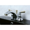 image:imageKingston Brass KB2624 Naples 4Inch Centerset Lavatory Faucet Polished Chrome and Polished BrassPolished ChromePolished Brass