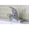 image:imageKingston Brass KB542B SingleHandle 4 in Centerset Bathroom Faucet Polished BrassPolished Chrome