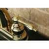 image:imageKingston Brass KB5618AL Restoration 4Inch Centerset Lavatory Faucet Brushed NickelPolished Brass