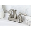 image:imageKingston Brass KB5618AL Restoration 4Inch Centerset Lavatory Faucet Brushed NickelPolished Chrome