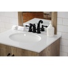 image:imageKingston Brass KB912AL Victorian Mini Widespread Lavatory Faucet with Brass PopUp Polished Brass4Inch Adjustable CenterMatte Black