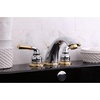 image:imageKingston Brass KB962 Magellan Widespread Bathroom Faucet 8Inch Adjustable Center Polished BrassPolished ChromePolished Brass
