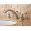 image:imageKingston Brass KB962 Magellan Widespread Bathroom Faucet 8Inch Adjustable Center Polished BrassPolished ChromePolished Brass