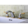 image:imageKingston Brass KB962 Magellan Widespread Bathroom Faucet 8Inch Adjustable Center Polished BrassPolished ChromePolished Brass