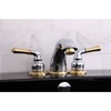 image:imageKingston Brass KB962 Magellan Widespread Bathroom Faucet 8Inch Adjustable Center Polished BrassPolished ChromePolished Brass