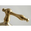 image:imageKingston Brass KS1166NL Heritage Widespread Bathroom Faucet Polished Nickel 55 x 35 x 275Brushed Brass