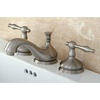 image:imageKingston Brass KS1166NL Heritage Widespread Bathroom Faucet Polished Nickel 55 x 35 x 275Brushed Nickel