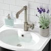 image:imageKingston Brass KS144RXBB Belknap SingleHandle Bathroom Faucet with Push PopUp Brushed BrassBrushed Nickel