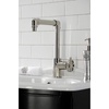 image:imageKingston Brass KS144RXBB Belknap SingleHandle Bathroom Faucet with Push PopUp Brushed BrassPolished Nickel