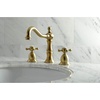 image:imageKingston Brass KS1971BX 8 in Widespread Bathroom Faucet Polished ChromeBrushed Brass