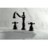 image:imageKingston Brass KS1971BX 8 in Widespread Bathroom Faucet Polished ChromeBrushed Nickel