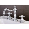 image:imageKingston Brass KS1971BX 8 in Widespread Bathroom Faucet Polished ChromeBrushed Nickel