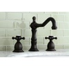 image:imageKingston Brass KS1971BX 8 in Widespread Bathroom Faucet Polished ChromeOil Rubbed Bronze