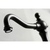 image:imageKingston Brass KS1972AX Heritage Widespread Lavatory Faucet with Metal Cross Handle Polished Brass 8Inch Adjustable CenterMatte Black