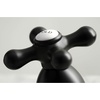 image:imageKingston Brass KS1972AX Heritage Widespread Lavatory Faucet with Metal Cross Handle Polished Brass 8Inch Adjustable CenterMatte Black