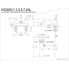 image:imageKingston Brass KS3607AL Restoration 4 Centerset Bathroom Faucet Brushed Brass638 x 45 x 306Brushed Brass