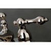 image:imageKingston Brass KS3607AL Restoration 4 Centerset Bathroom Faucet Brushed Brass638 x 45 x 306Matte Black