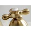 image:imageKingston Brass KS3967AX 8 in Widespread Bathroom Faucet Brushed BrassBrushed Brass