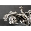 image:imageKingston Brass KS3967AX 8 in Widespread Bathroom Faucet Brushed BrassPolished Nickel