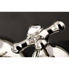 image:imageKingston Brass KS3967AX 8 in Widespread Bathroom Faucet Brushed BrassPolished Nickel