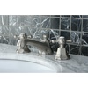 image:imageKingston Brass KS4463BX 8 in Widespread Bathroom Faucet Antique BrassBrushed Nickel
