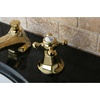 image:imageKingston Brass KS4463BX 8 in Widespread Bathroom Faucet Antique BrassPolished Brass