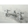 image:imageKingston Brass KS4463BX 8 in Widespread Bathroom Faucet Antique BrassPolished Chrome