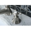 image:imageKingston Brass KS4463BX 8 in Widespread Bathroom Faucet Antique BrassPolished Chrome