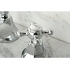 image:imageKingston Brass KS4463BX 8 in Widespread Bathroom Faucet Antique BrassPolished Chrome