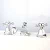 image:imageKingston Brass KS4463BX 8 in Widespread Bathroom Faucet Antique BrassPolished Chrome