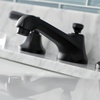 image:imageKingston Brass KS4466HL Metropolitan Widespread Bathroom Faucet Polished NickelMatte Black