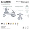 image:imageKingston Brass KS4467BX Metropolitan Widespread Bathroom Faucet PopUp Brushed Brass