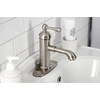 image:imageKingston Brass KS7411BL Paris Single Lever Handle Bathroom Faucet Polished ChromeBrushed Nickel