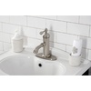 image:imageKingston Brass KS7411BL Paris Single Lever Handle Bathroom Faucet Polished ChromeBrushed Nickel