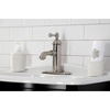 image:imageKingston Brass KS7411BL Paris Single Lever Handle Bathroom Faucet Polished ChromeBrushed Nickel