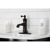 image:imageKingston Brass KS7411BL Paris Single Lever Handle Bathroom Faucet Polished ChromeOil Rubbed Bronze