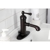 image:imageKingston Brass KS7411BL Paris Single Lever Handle Bathroom Faucet Polished ChromeOil Rubbed Bronze