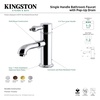 image:imageKingston Brass KS7417AL Paris SingleHandle Bathroom Faucet Brushed BrassBrushed Brass