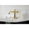 image:imageKingston Brass KSD154BXCP Nautical SingleHandle Bathroom Faucet with Push PopUp Polished ChromePolished Brass