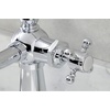 image:imageKingston Brass KSD154BXCP Nautical SingleHandle Bathroom Faucet with Push PopUp Polished ChromePolished Chrome