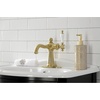 image:imageKingston Brass KSD154KLAB Nautical Bathroom Faucet Antique Brass 6 x 631 x 906Brushed Brass