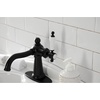 image:imageKingston Brass KSD154KLAB Nautical Bathroom Faucet Antique Brass 6 x 631 x 906Matte Black