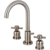 image:imageFauceture FSC8929DX Concord Widespread Bathroom Faucet with PopUp Drain Polished NickelBrushed Nickel