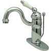 image:imageKingston Brass KB1401PL Victorian Mono Block Lavatory Faucet 6Inch Polished ChromePolished Chrome