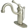 image:imageKingston Brass KB1403BL Victorian Mono Block Bathroom Faucet Antique BrassBrushed Nickel