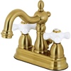 image:imageKingston Brass KB1607PX 4 in Centerset Bathroom Faucet Brushed BrassBrushed Brass
