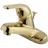 image:imageKingston Brass KB542B SingleHandle 4 in Centerset Bathroom Faucet Polished BrassPolished Brass