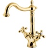 image:imageKingston Brass KS1437AX 4 in Centerset Bathroom Faucet Brushed BrassPolished Brass